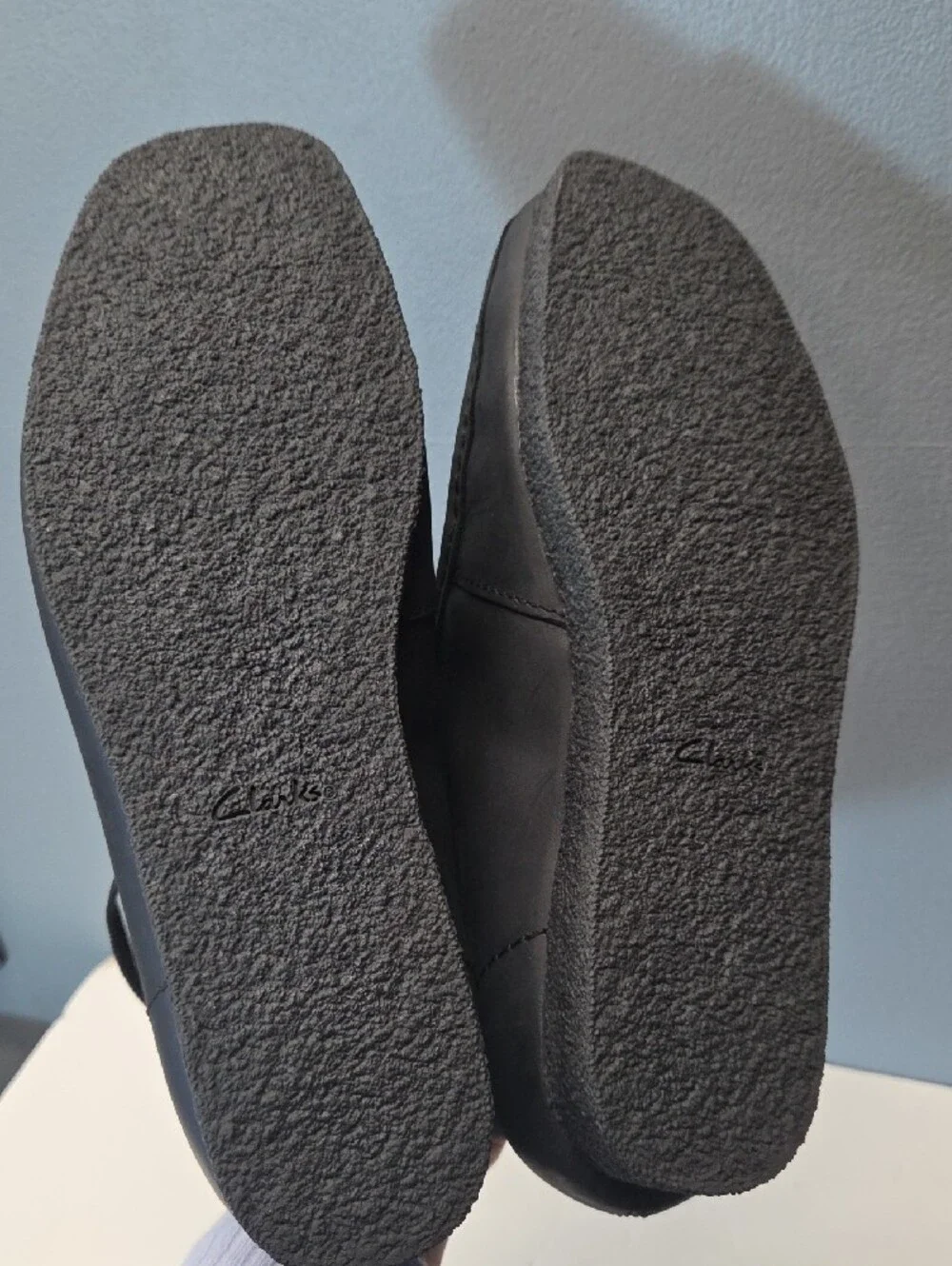 Clarks Men's Black Wallabee Chukka Boots Size 9